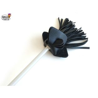 BravoStick Protea - white shaft/black tassels