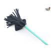BravoStick Protea - pastel green shaft / black tassels