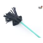 BravoStick Protea - pastel green shaft / black tassels