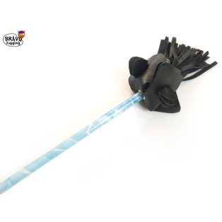 BravoStick Protea - marble blue shaft / black tassels