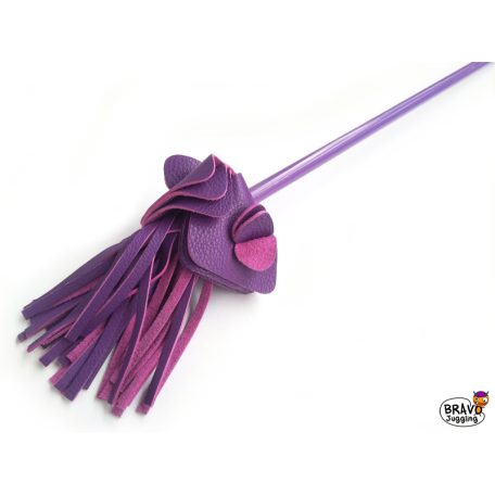 BravoStick Protea - purple shaft / purple-pink tassels