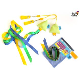 Bravo Ribbon Poi - light green