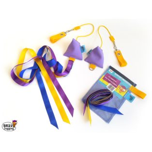 Bravo Ribbon Poi - light purple