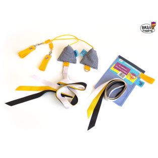 Bravo Ribbon Poi - pepita