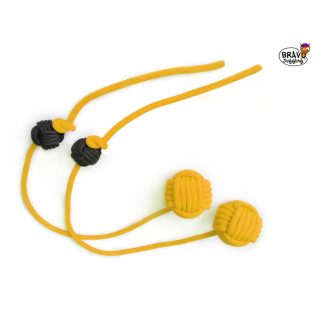 Bravo Monkeyfist Contact Poi - yellow