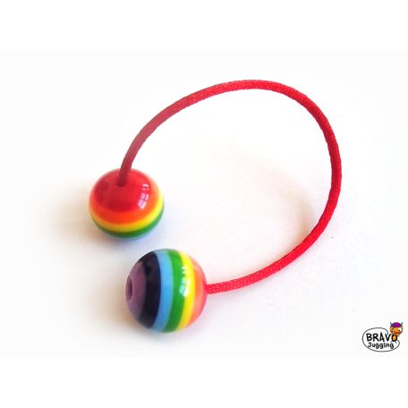 Bravo FingerPoi Begleri - rainbow stripes