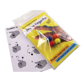 Bravo FingerPoi Begleri - wooden double colorful