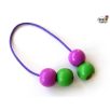 Bravo FingerPoi Begleri - wooden double colorful