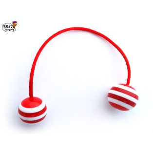 Bravo FingerPoi Begleri Pro - red-white stripes