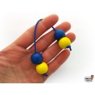 Bravo FingerPoi Begleri Pro - wooden double colorful