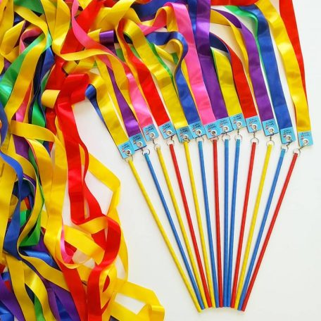 Bravo Ribbon Wand - Bi-color