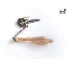 Juggling club keyring